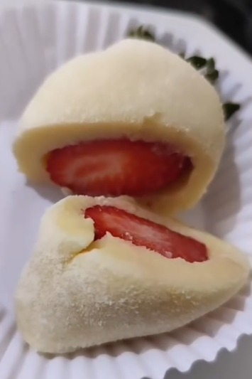 Coxinha de morango